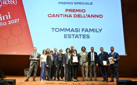 Vini d’Italia 2027 del Gambero Rosso svelati i 540 Tre Bicchieri e i Premi Speciali
