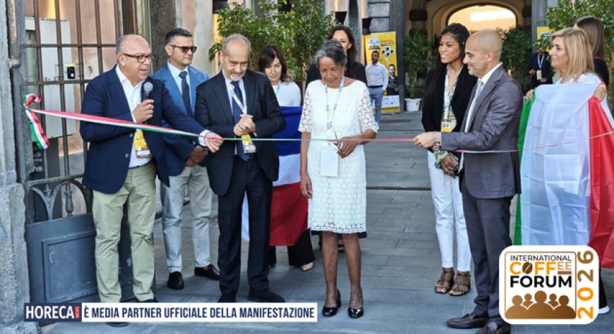 International Coffee Forum: inaugurata la II edizione tra eventi, premi e ospiti internazionali