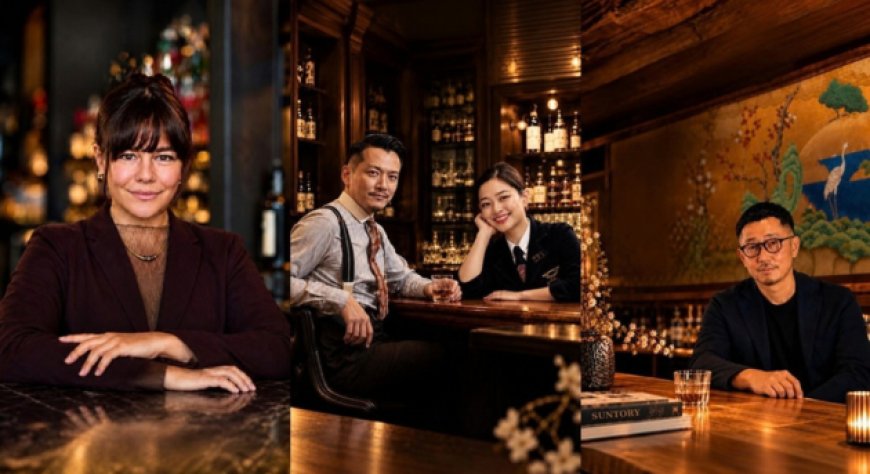 The House of Suntory a Milano con Suntory Time e tre bartender internazionali