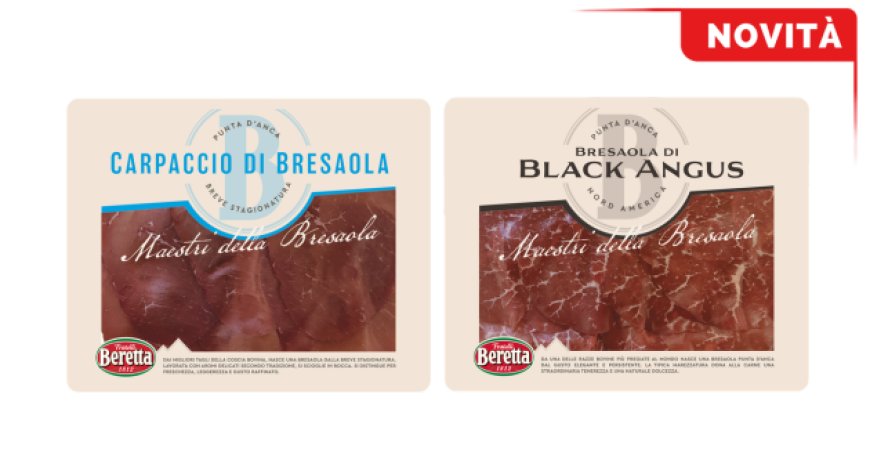 Maestri della Bresaola, Fratelli Beretta lancia una linea con cinque specialità