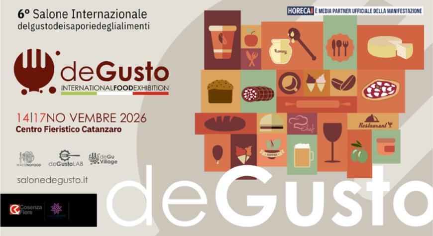 Salone DeGusto 2026, a Catanzaro 140 espositori e oltre 300 brand
