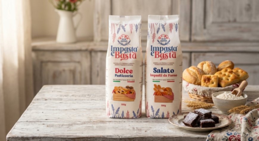 Impasta e Basta, Ar.pa Lieviti e Molino Gaspari lanciano due mix per dolci e salati