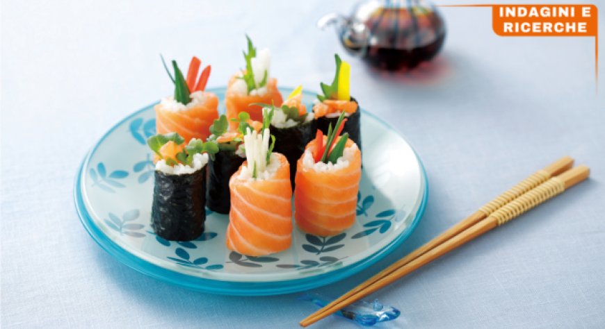 Sushi e salmone: così cambiano le abitudini degli italiani