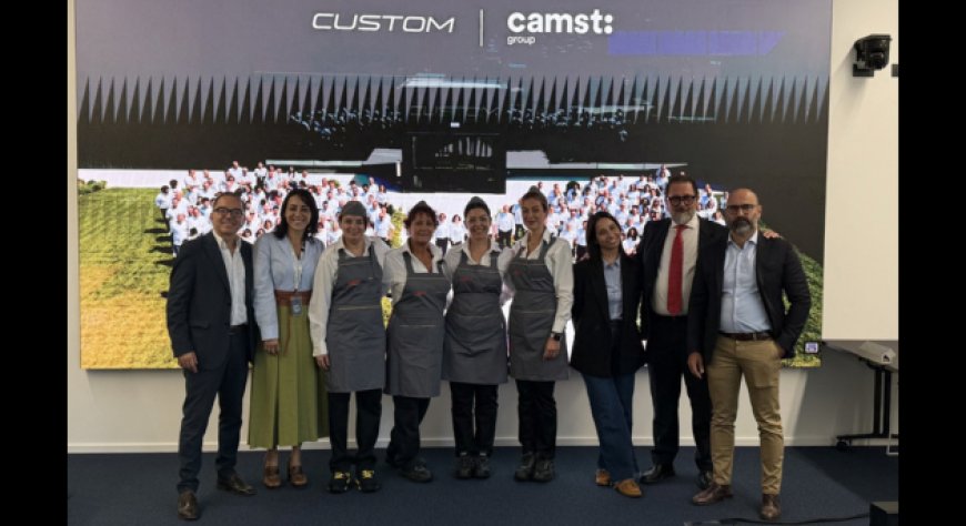 Custom, il welfare passa anche dalla tavola: mensa gratuita e attenzione alla salute