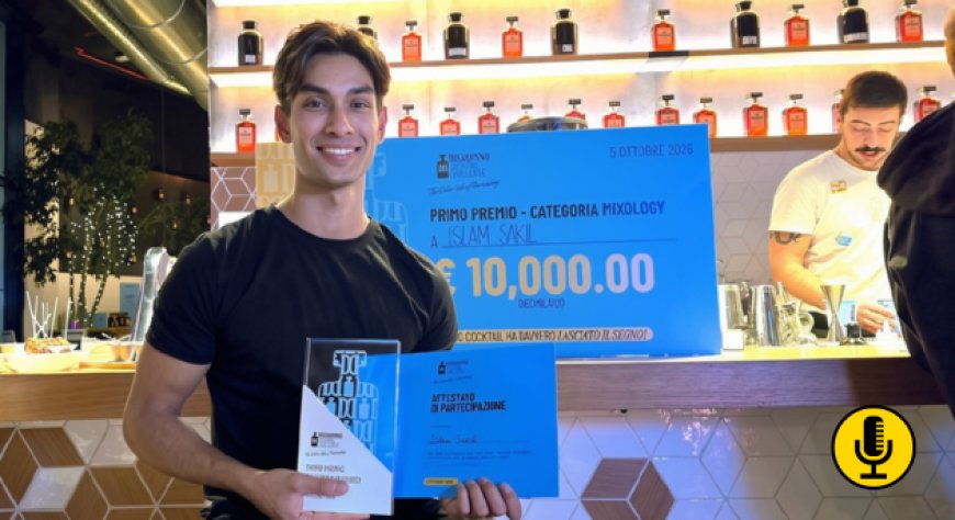 Disaronno Cocktail Challenge, Islam Sakil vince al debutto: l'intervista