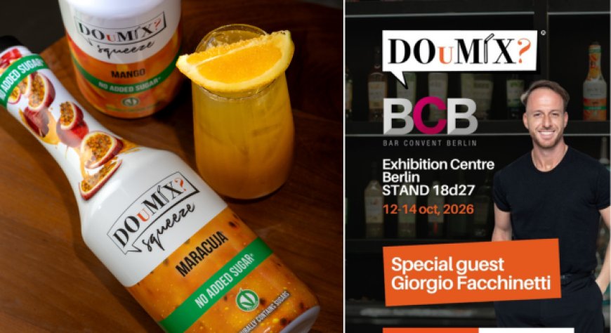 DOuMIX? amplia la linea Squeeze e presenta il nuovo 100% Agave Syrup
