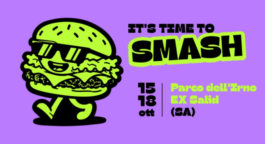 Smash Fest a Salerno, il festival dedicato a smash burger e barbecue
