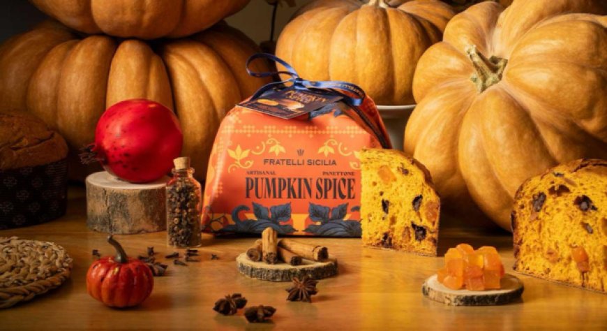 Il panettone Pumpkin Spice di Fratelli Sicilia profuma di autunno
