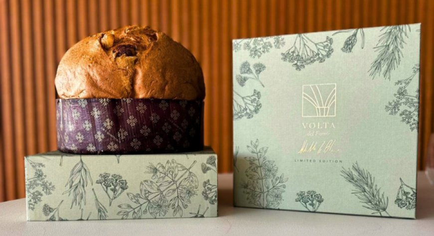 Chef Michele De Blasio firma un panettone al profumo di mare e limone