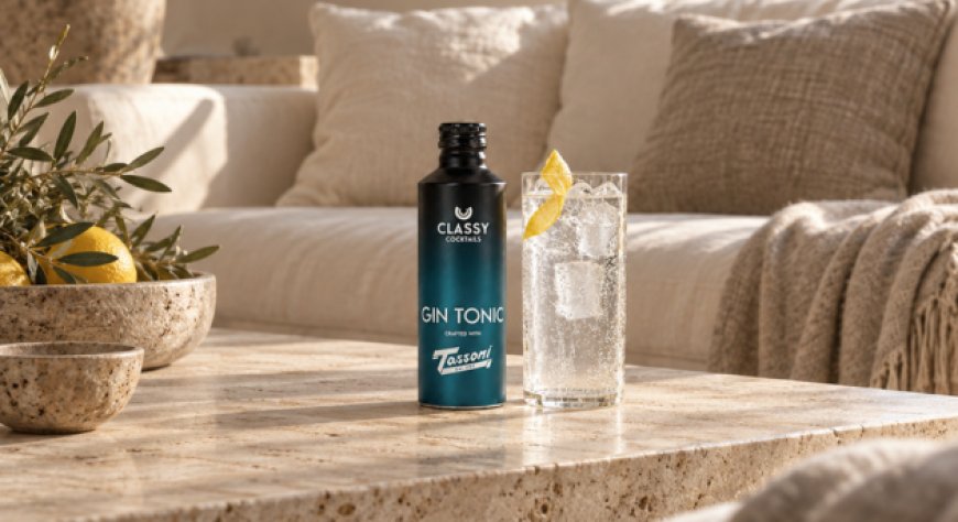 Classy Cocktails sceglie Tassoni per due nuove versioni del Gin Tonic