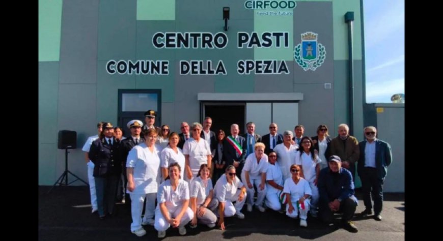 CIRFOOD inaugura alla Spezia il nuovo Centro Pasti: 4.000 pasti al giorno per oltre 30 scuole