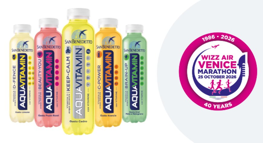 San Benedetto alla Venicemarathon 2026 con Ecogreen e Aquavitamin