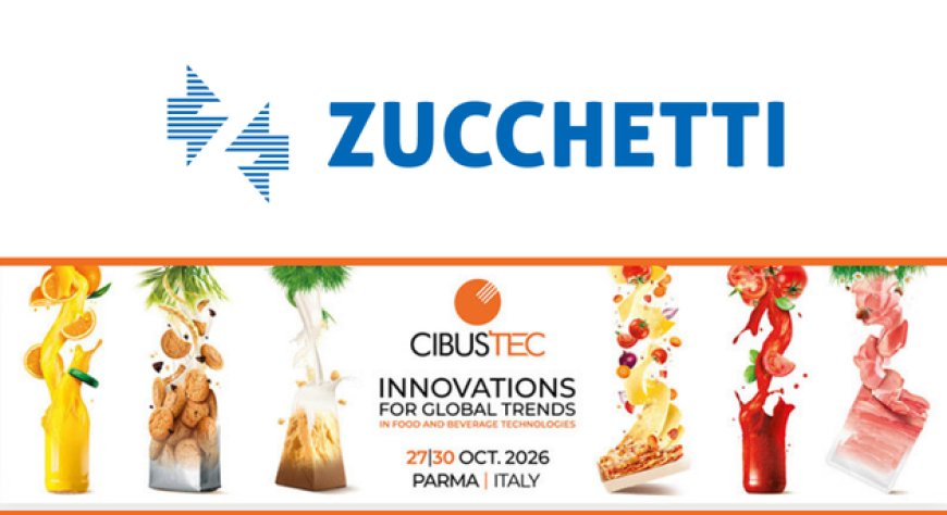 Zucchetti a Cibus Tec 2026 con le soluzioni software per il Food & Beverage
