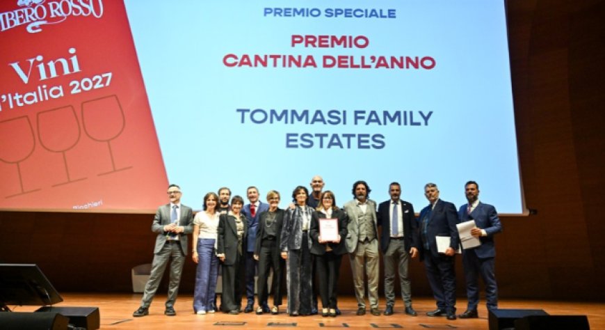 Vini d’Italia 2027 del Gambero Rosso svelati i 540 Tre Bicchieri e i Premi Speciali