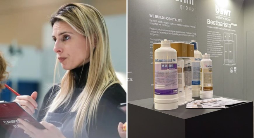 Chiara Bergonzi e BWT water+more collaborano per i locali Horeca