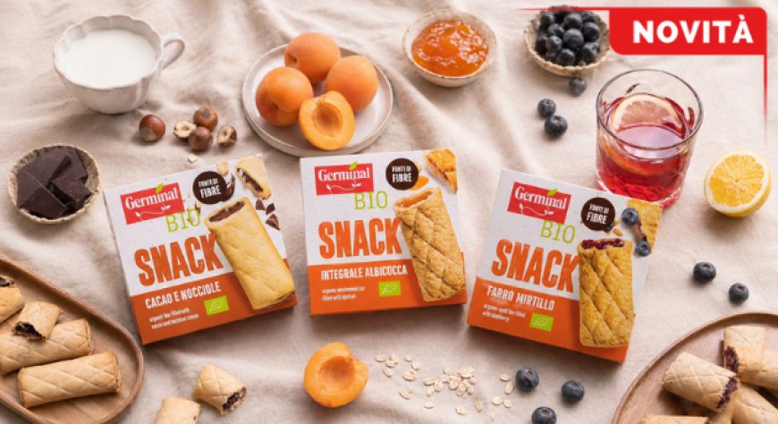 Germinal Bio amplia la gamma senza lattosio con nuovi snack