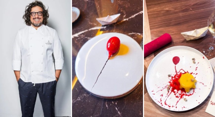 Alessandro Borghese celebra Halloween con due creazioni ispirate a IT