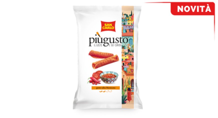 San Carlo porta il gusto della salsa messicana nelle nuove PiùGusto