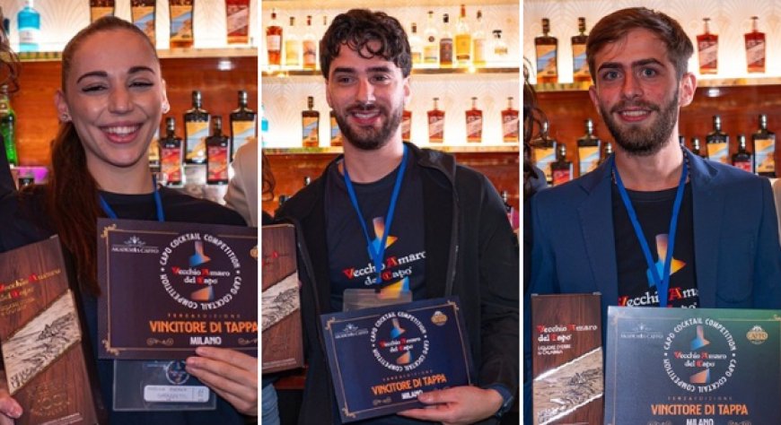 Capo Cocktail Competition, a Milano scelti i tre nuovi finalisti