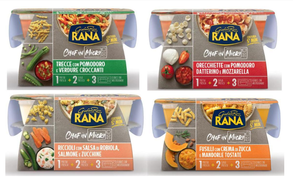 Chef in Micro: la schiscetta di Pastificio Rana da cucinare in microonde -  Notizie dal mondo Horeca e del Foodservice