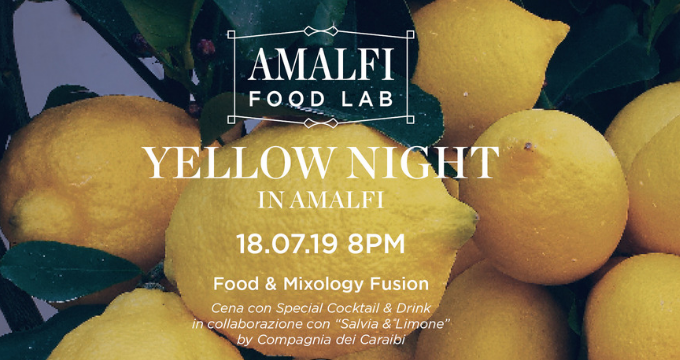 Yellow Night in Amalfi