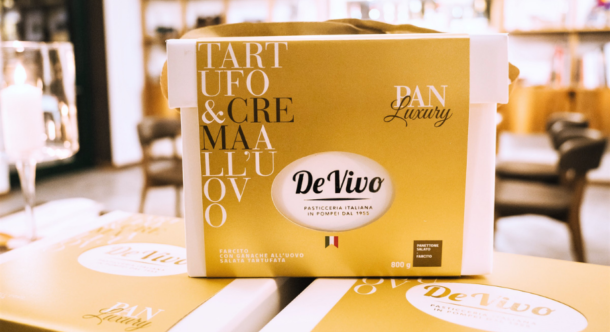 Pasticceria De Vivo presenta al linea Pan Luxury. Il classico natalizio rivisitato
