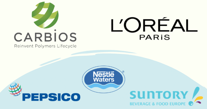 Consorzio - Carbios - L'Oréal - PepsiCo - Nestlé Waters - Suntory Food and Beverage Europe