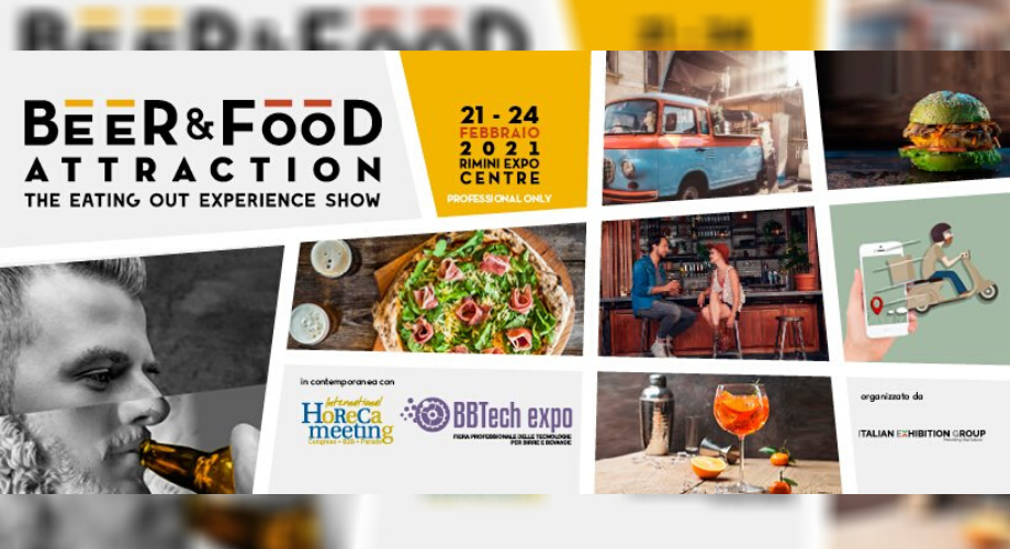 Beer&Food Attraction 2021: Italian Exhibition Group annuncia le date