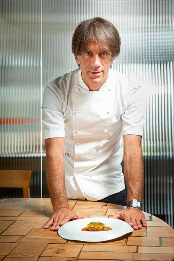 Davide Oldani si racconta a Barry Callebaut: la chiusura forzata, gli esperimenti culinari e la ripartenza