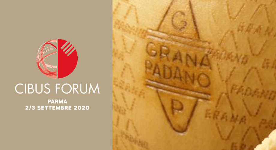 Grana Padano è Gold Partner di Cibus Forum 2020