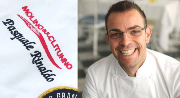 Molino sul Clitunno sceglie lo chef Pasquale Rinaldo come Brand Ambassador