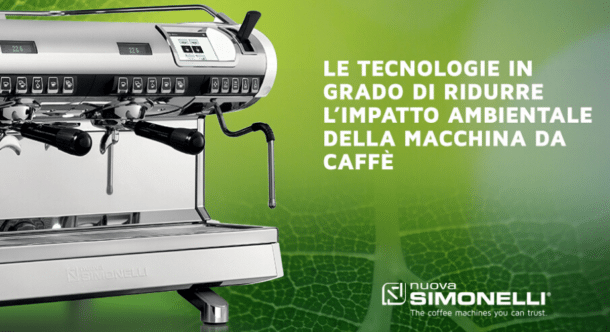 Nuova Simonelli e il caffè sostenibile: le tecnologie che riducono l'impatto della macchine da caffè