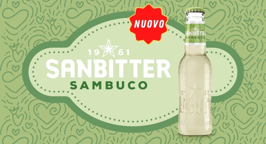 Arriva il nuovo Sanbittèr Sambuco, pronto per drink analcolici e in miscelazione