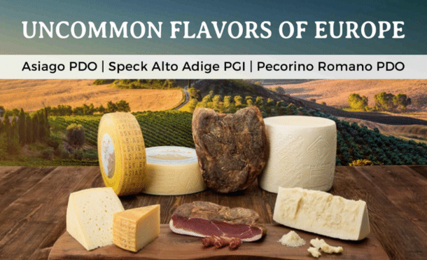 Uncommon Flavors - Eataly New York, Pecorino Romano, Asiago, Speck