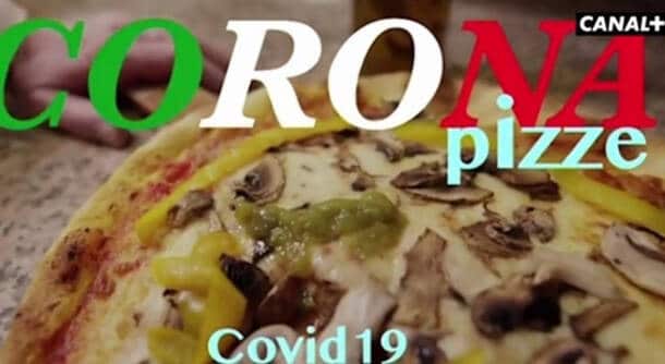 corona pizza, francia, canal+
