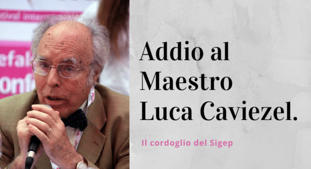 Addio al Maestro Luca Caviezel. Il cordoglio del Sigep