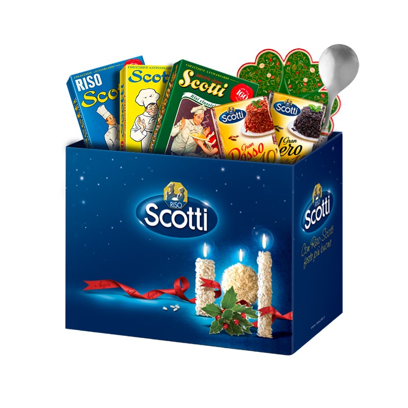 Riso Scotti propone le sue Christmas Box per regalare bontà con un click -  Notizie dal mondo Horeca e del Foodservice