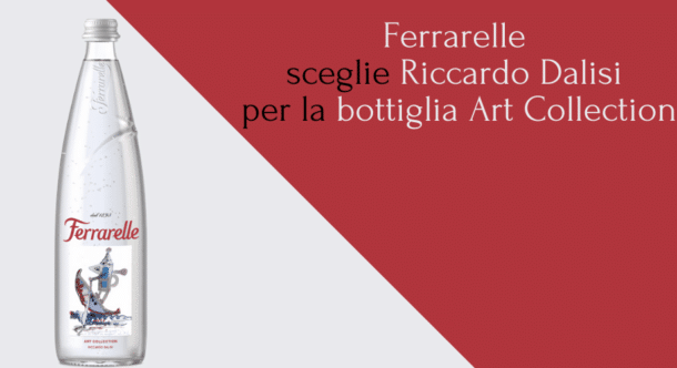 Ferrarelle sceglie Riccardo Dalisi per la bottiglia Art Collection