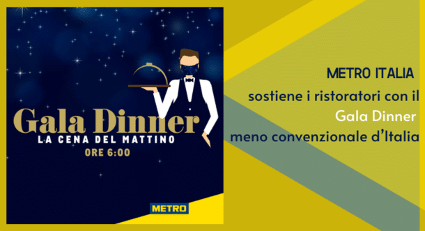 METRO Italia sostiene i ristoratori con il Gala Dinner meno convenzionale d’Italia