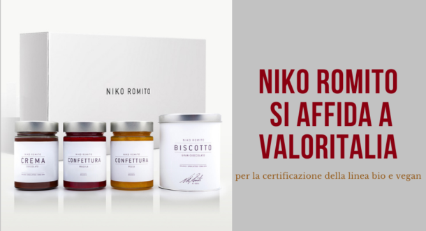 Niko Romito si affida a Valoritalia per la certificazione della linea bio e vegan