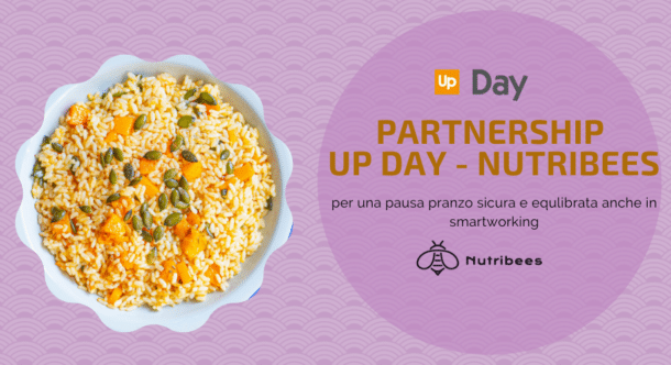 Partnership Up Day - Nutribees per una pausa pranzo sicura e equlibrata anche in smartworking