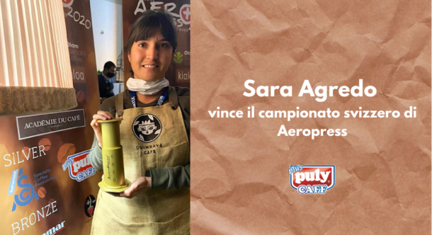 Sara Agredo vince il campionato svizzero di Aeropress