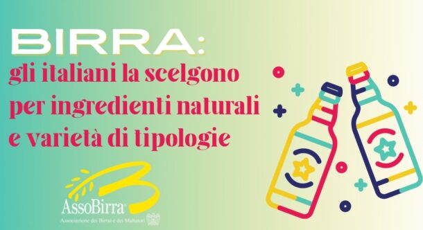 Birra: gli italiani la scelgono per ingredienti naturali e varietà di tipologie