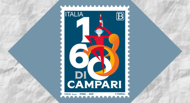 Un francobollo celebra i 160 anni di Campari Group