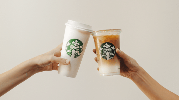 Deliveroo: al via la partnership con Starbucks