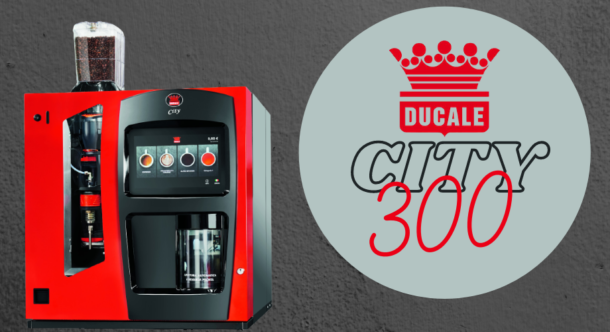 Ducale City 300 rivoluziona il mondo delle macchine da caffè table top