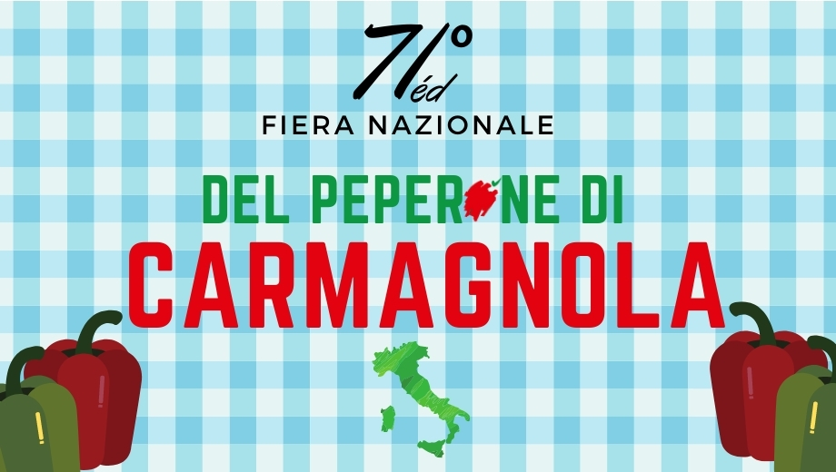 La 71esima edizione della Fiera Nazionale del Peperone di Carmagnola sarà anche online