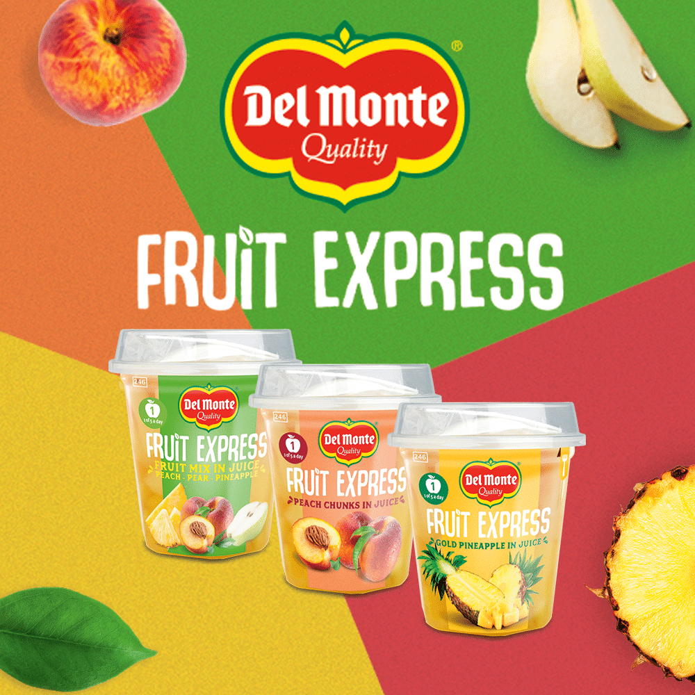 Del Monte sceglie Cerreto Amanti del Biologico per la distribuzione dei nuovi prodotti Fruit Express
