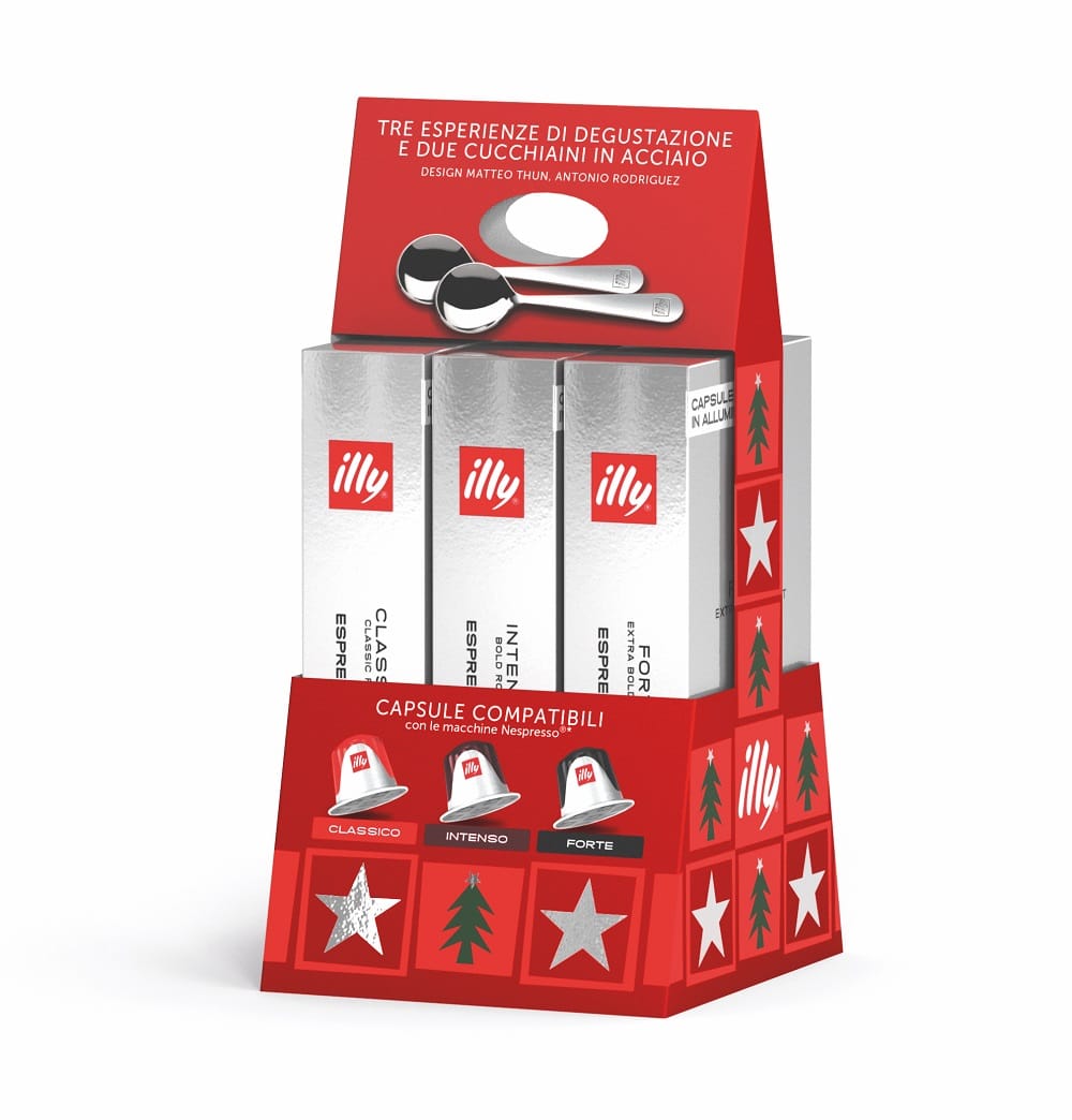 illy propone per Natale i packaging firmati da Olimpia Zagnoli - Notizie  dal mondo Horeca e del Foodservice