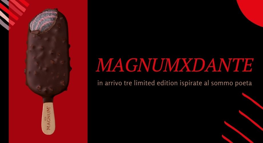 MagnumXDante: in arrivo tre limited edition ispirate al sommo poeta